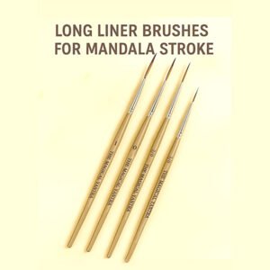 TMY Precision Liner Brush – Perfect for Fine Lines & Detailed Art
